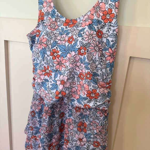 Floral Swim Dress Women’s Plus Size 1x Feminine Modest  Dainty Beach Vacation - Picture 5 of 10